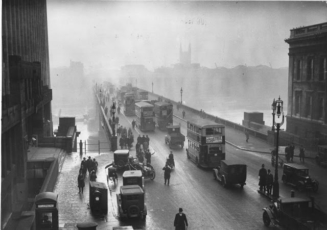 Яркий Лондон 1930-х годов на черно-белых фотографиях