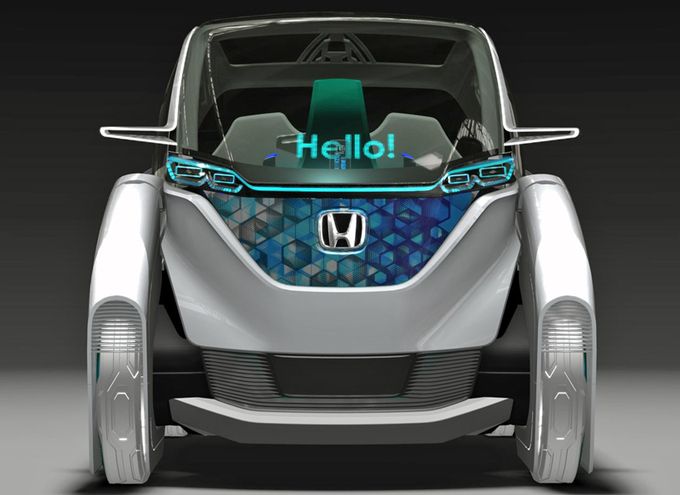 Концепт электрокара для города - Honda Micro Commuter