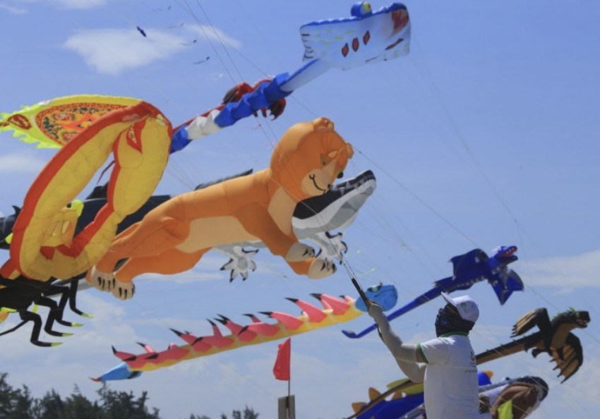 Международный фестиваль воздушных змеев во Вьетнаме