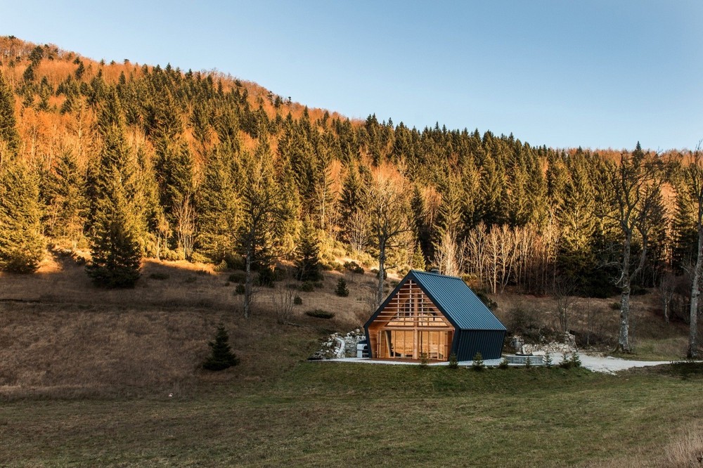 Деревянный дом в Словении