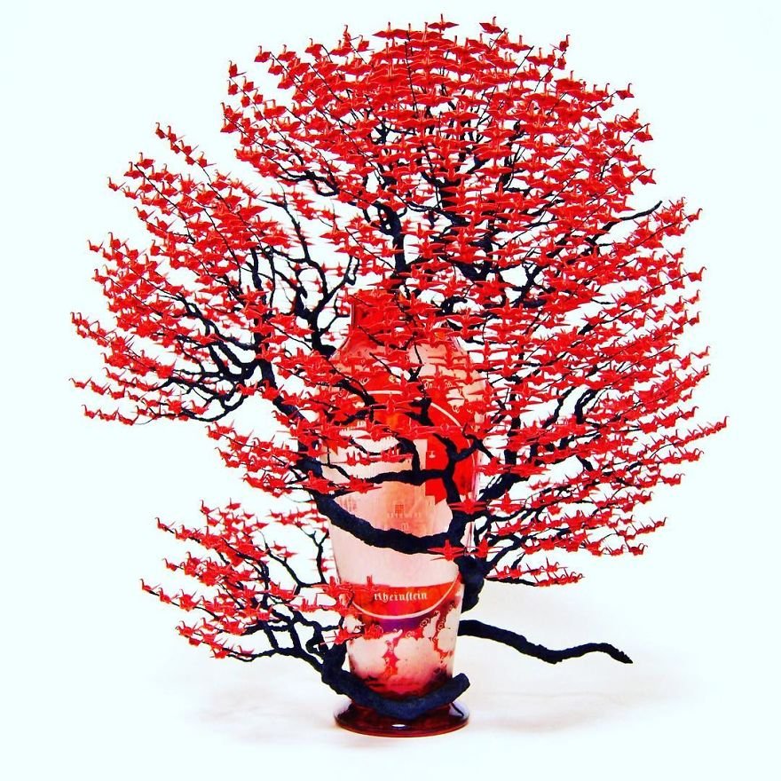 Невероятные деревья-бонсай от японской художницы