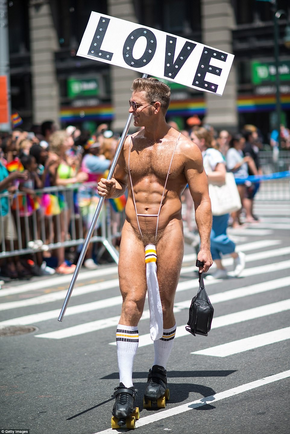 Naked gay pride