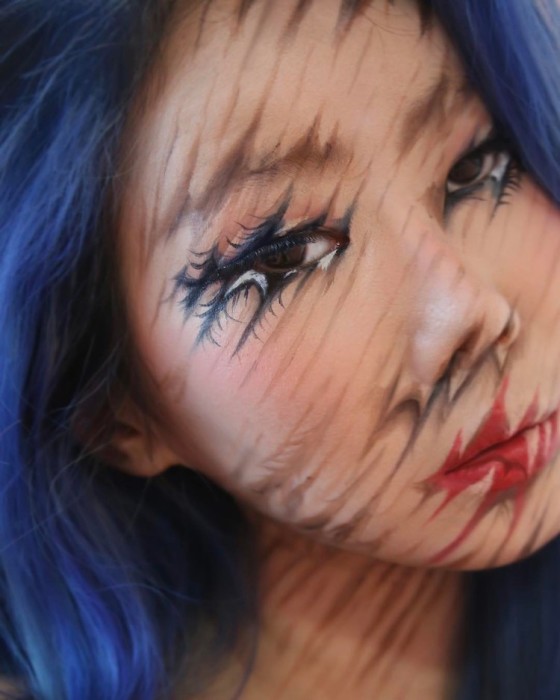 Художница Дайн Юн – мастер макияжа и иллюзий