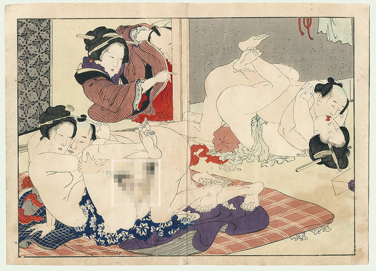История и культура секса в древней Японии