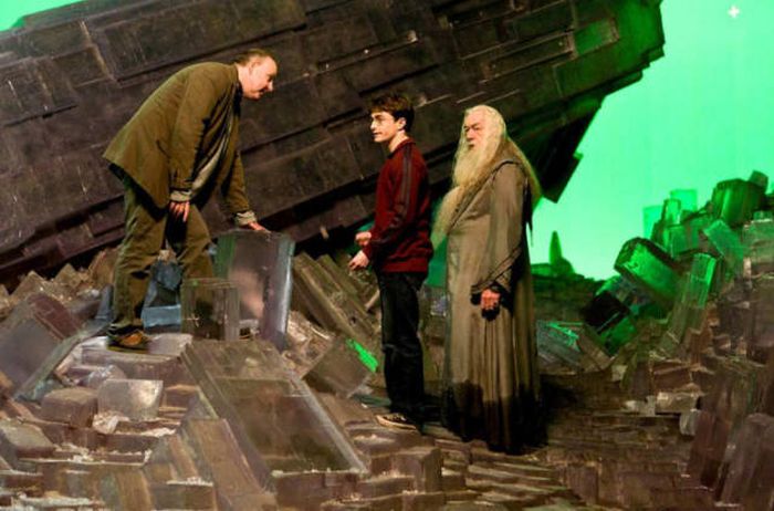 Фото со съемочной площадки Гарри Поттера
