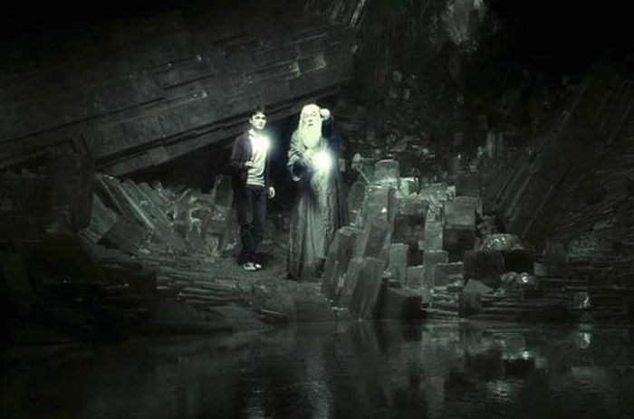 Фото со съемочной площадки Гарри Поттера
