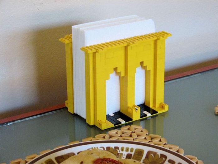 Оригинальные конструкции из деталей Lego