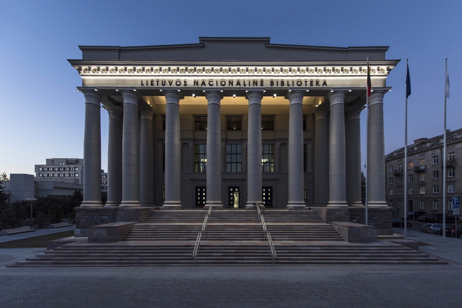 Новое здание Национальной библиотеки Литвы