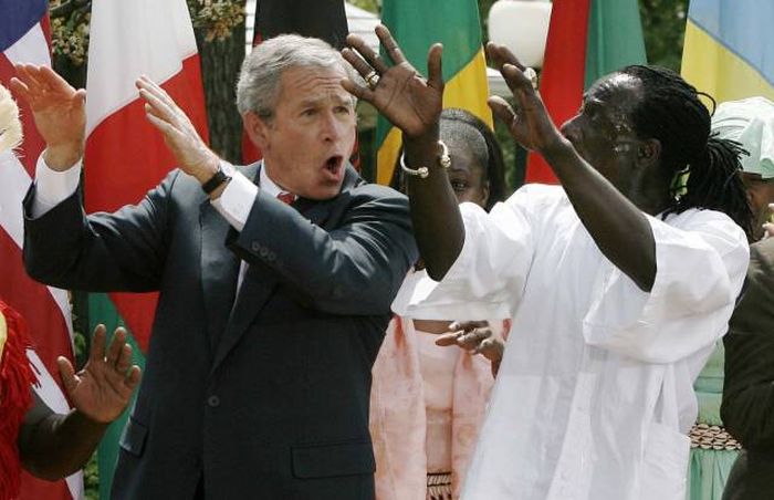 Забавные фото Джорджа Буша младшего