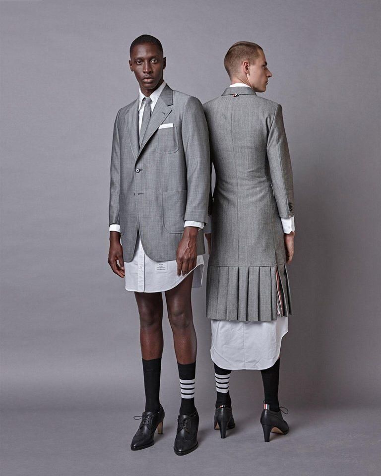Строгие наряды для модных щеголей от Тома Брауна