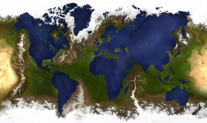 Удивительные карты мира, которые нам не показывали в школе