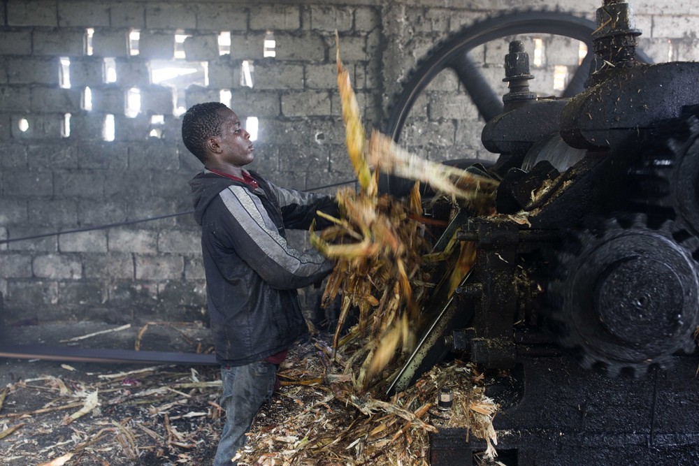 Процесс производства сельского рома на Гаити