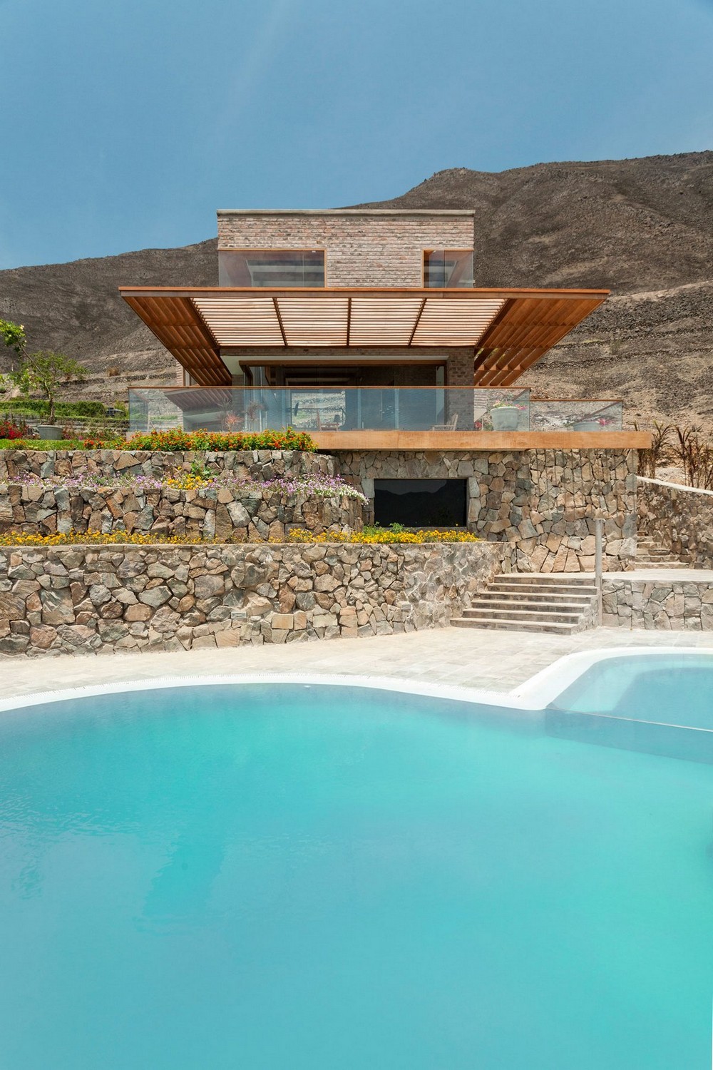 Частная резиденция в Перу с видом на долину