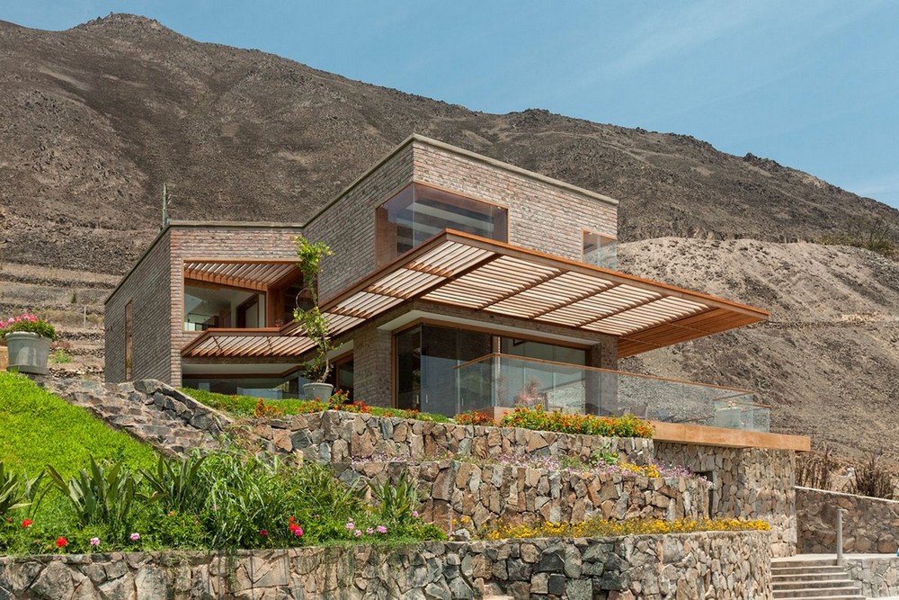Частная резиденция в Перу с видом на долину