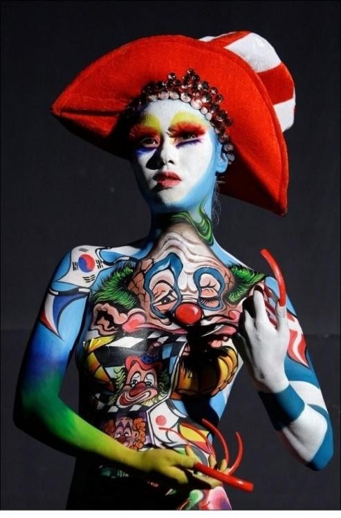 Фестиваль бодипейнтинга Daegu International Bodypainting Festival