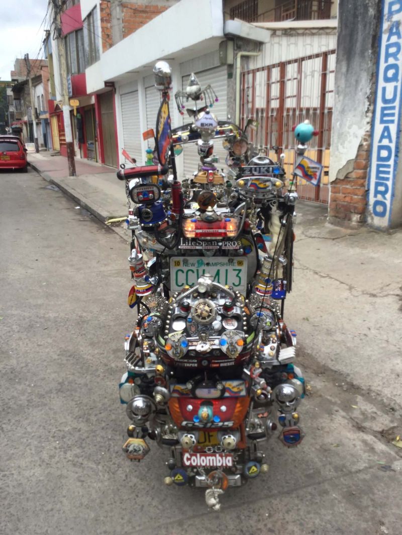 Тюнинг мотоцикла по-колумбийски