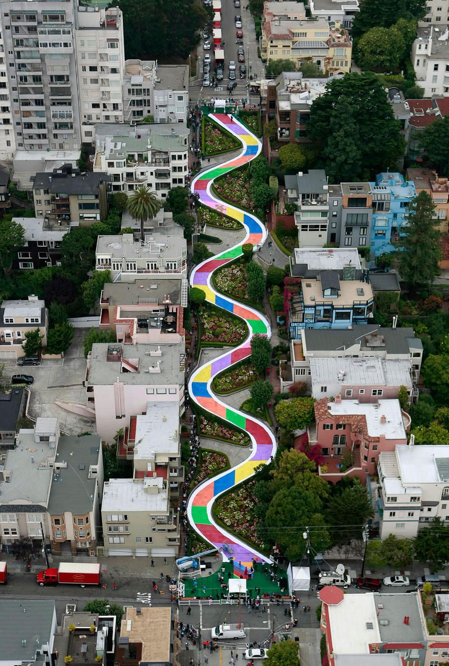 Как выглядит самая кривая улица в мире