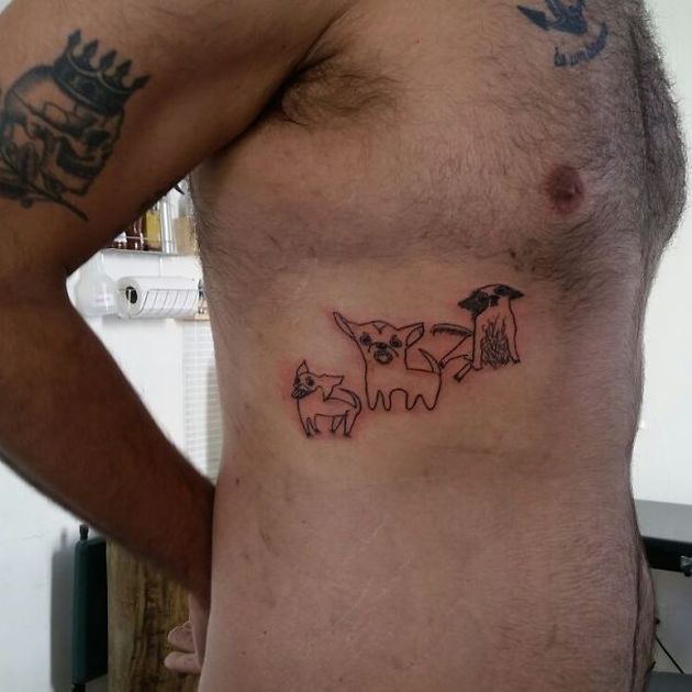 Отстойные татуировки принесли успех бразильской художнице