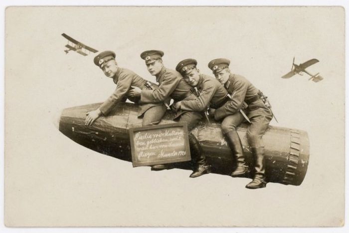 Забавные армейские снимки 1912-1945 годов