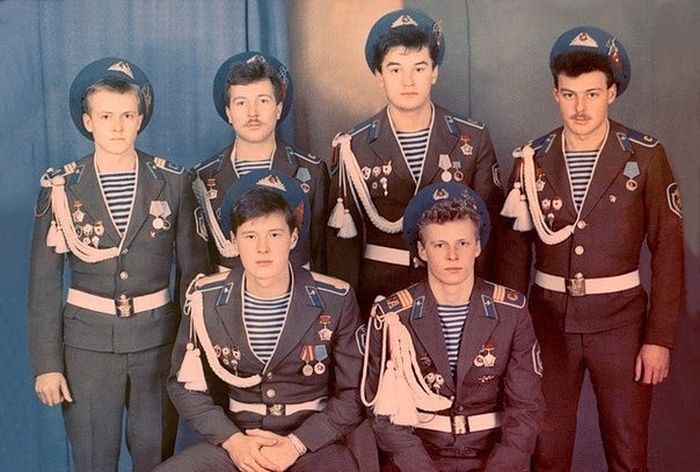 Советские военнослужащие ВДВ