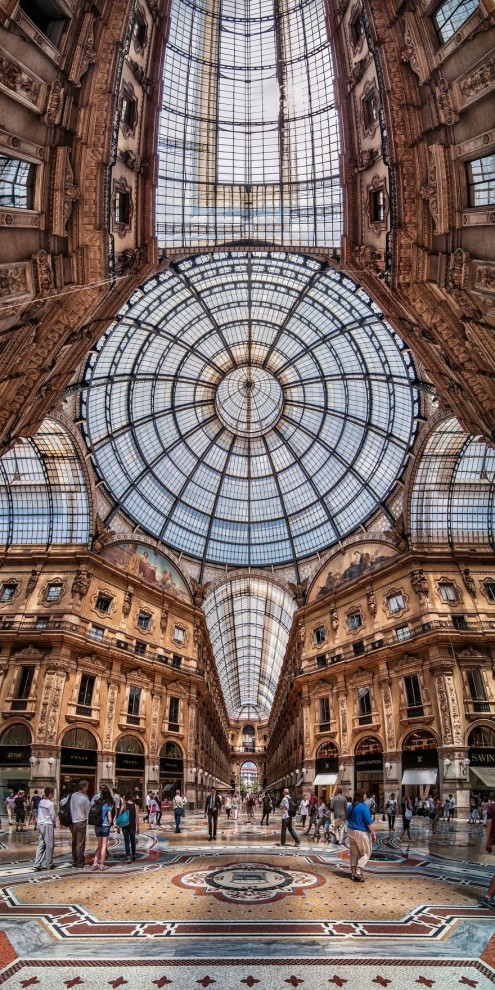 Красота архитектуры на вертикальных панорамах Andrea Facco
