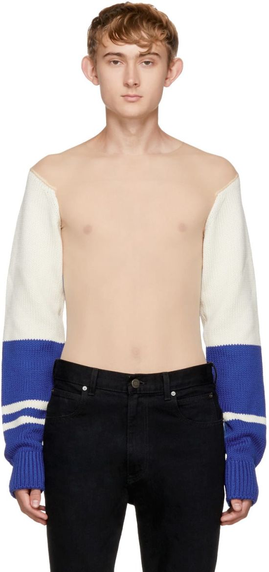Прозрачный свитер от Calvin Klein за 1800 евро