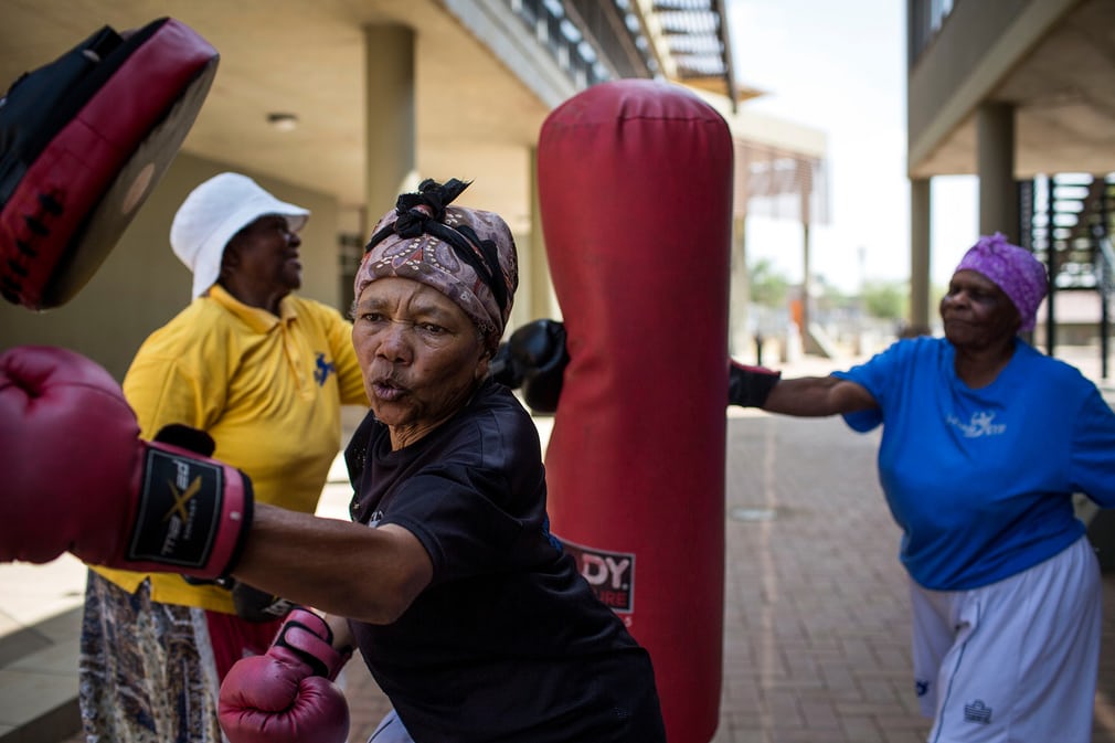 Бабушки-боксерши из Южной Африки