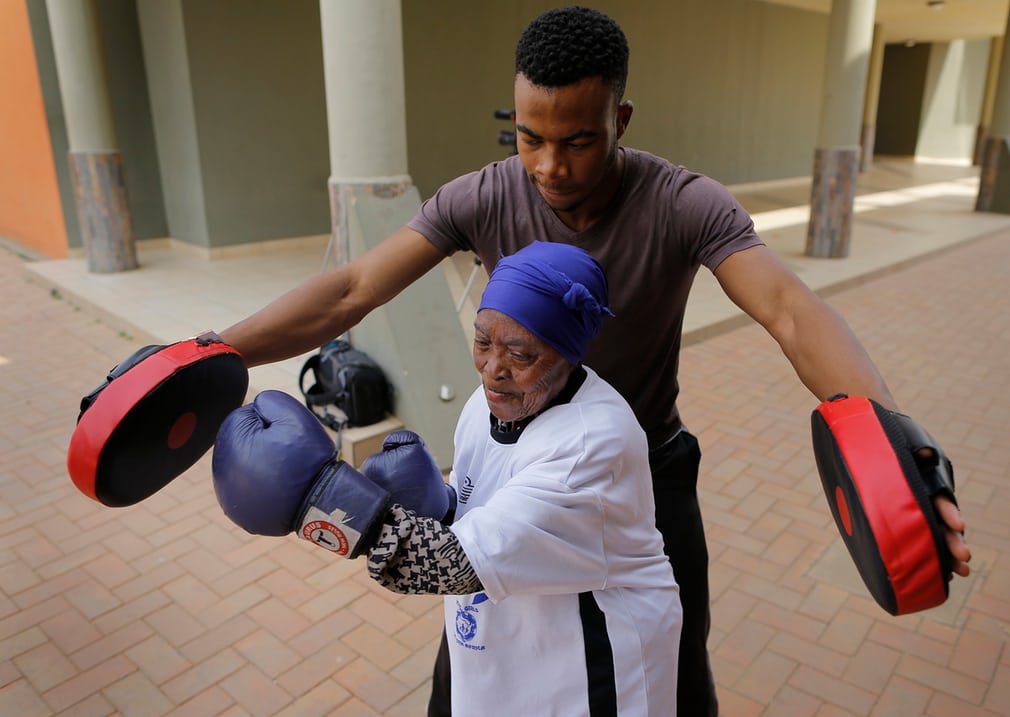 Бабушки-боксерши из Южной Африки