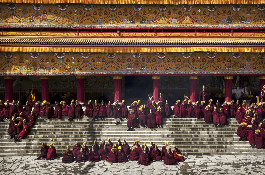 Великий молитвенный фестиваль Монлам в Тибете