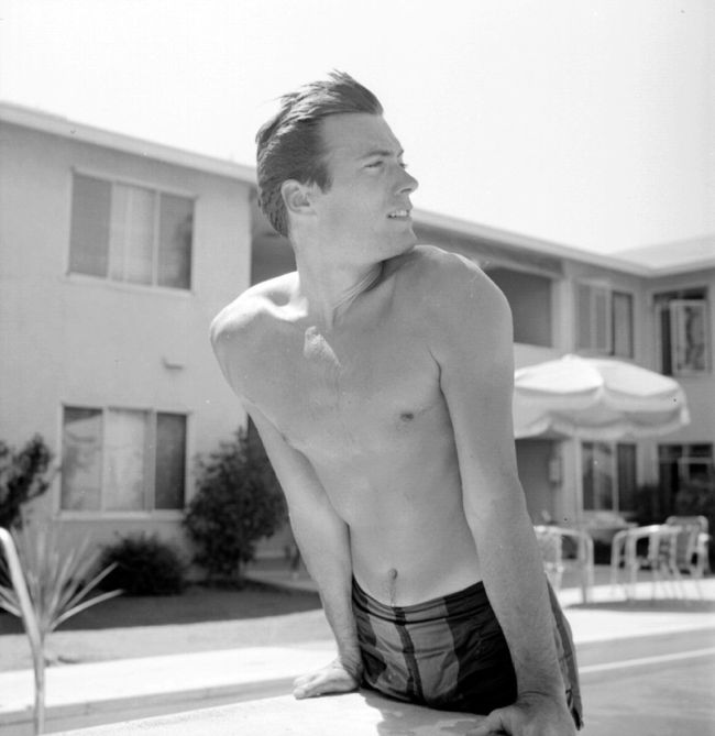 26-летний Клинт Иствуд в 1956 году