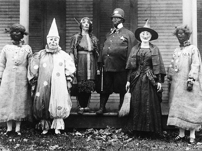 Жуткие хэллоуинские костюмы из прошлого