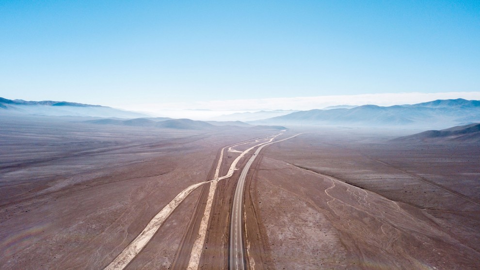 Пейзажи пустыни Атакама в Чили
