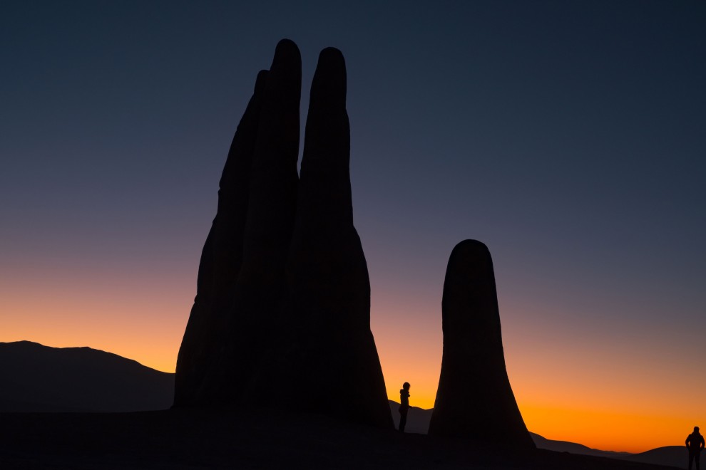 Пейзажи пустыни Атакама в Чили
