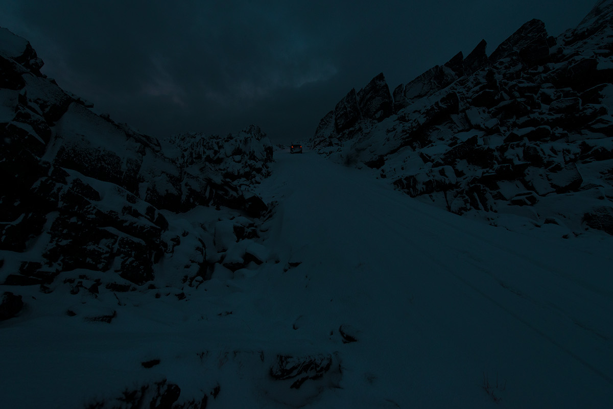 Зимняя спячка на атмосферных снимках Oystein Aspelund