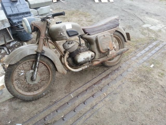 Реставрация мотоцикла Ковровец