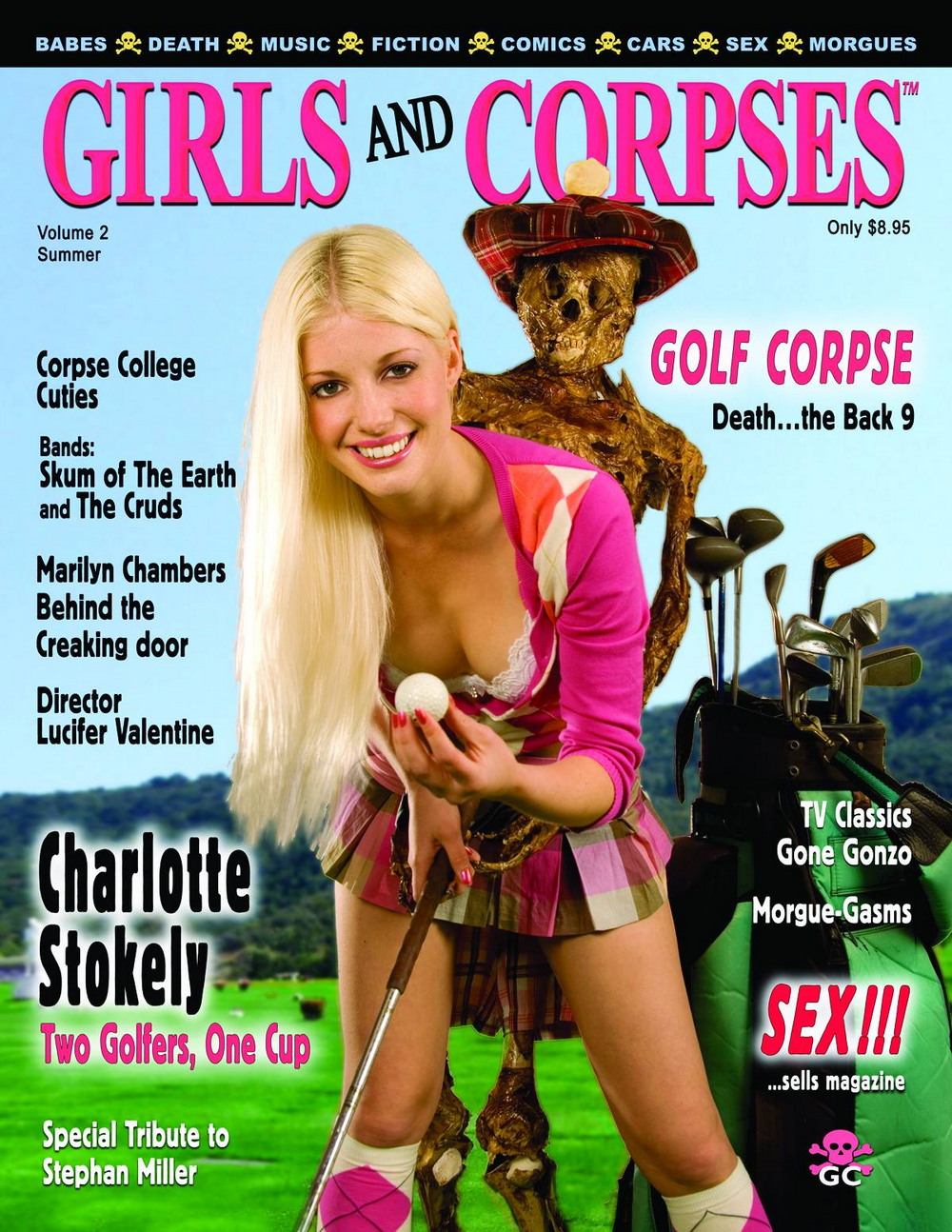 Эротический журнал для фанатов зомби Girls and Corpses