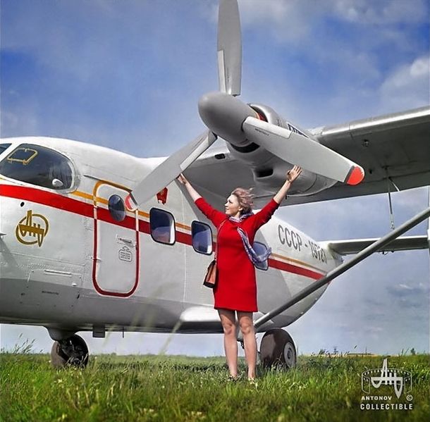 Советская реклама самолетов