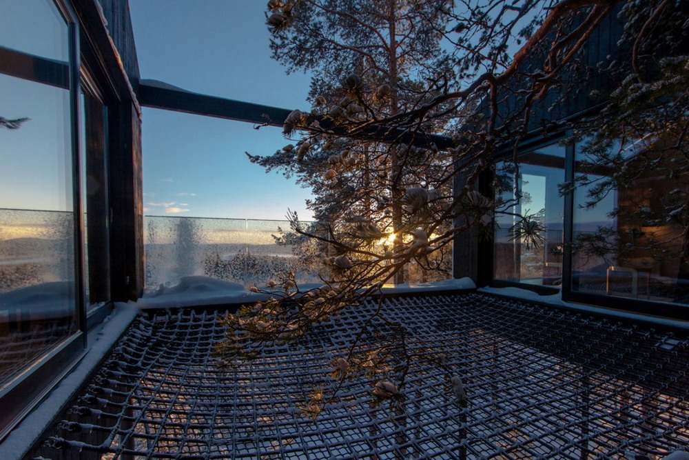 Апартаменты на дереве в Швеции