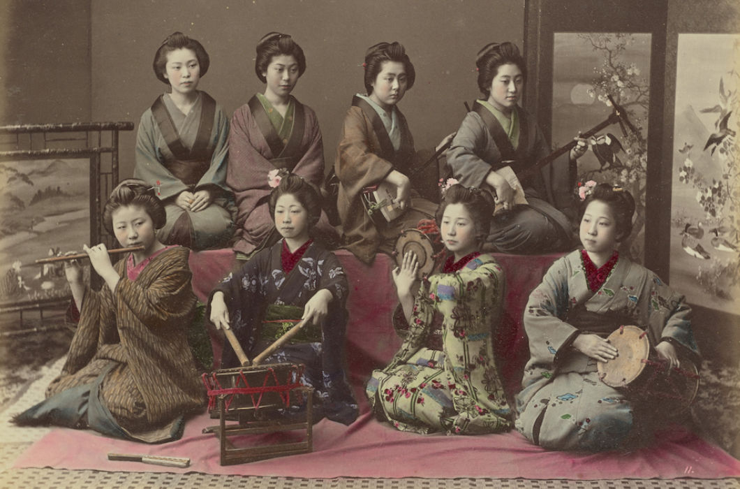 Япония на цветных снимках XIX века