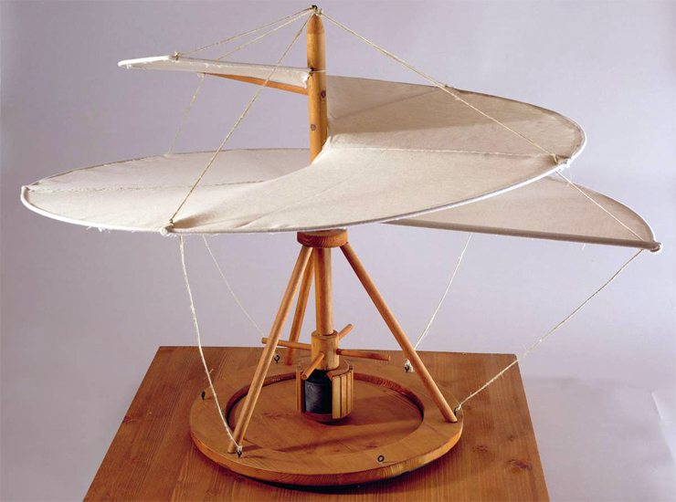 10 великих и удивительных изобретений Леонардо да Винчи