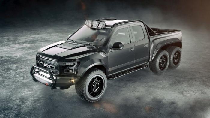 Шестиколесный Ford Hennessey VelociRaptor