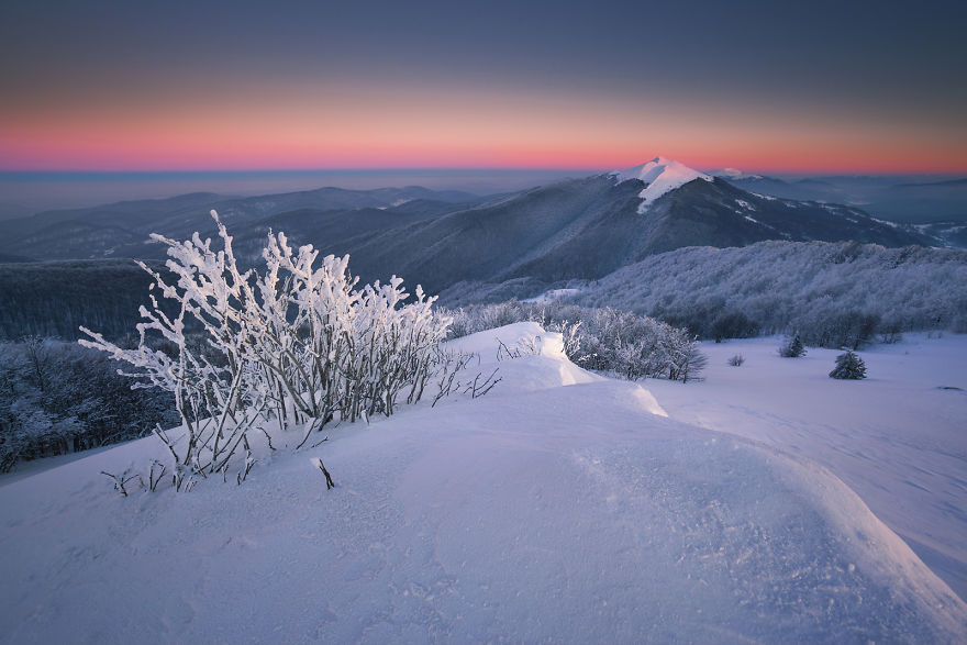 Красота польских гор зимой