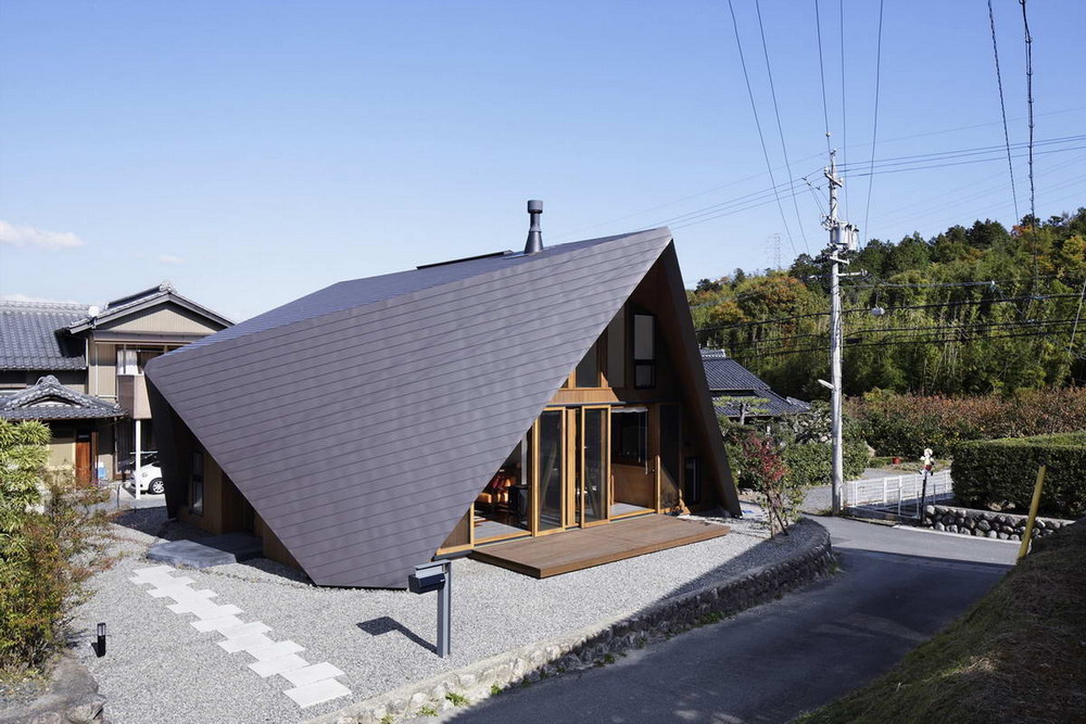 Небольшой загородный дом в японской деревне