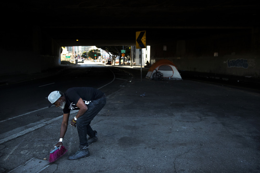 Бездомное население в США