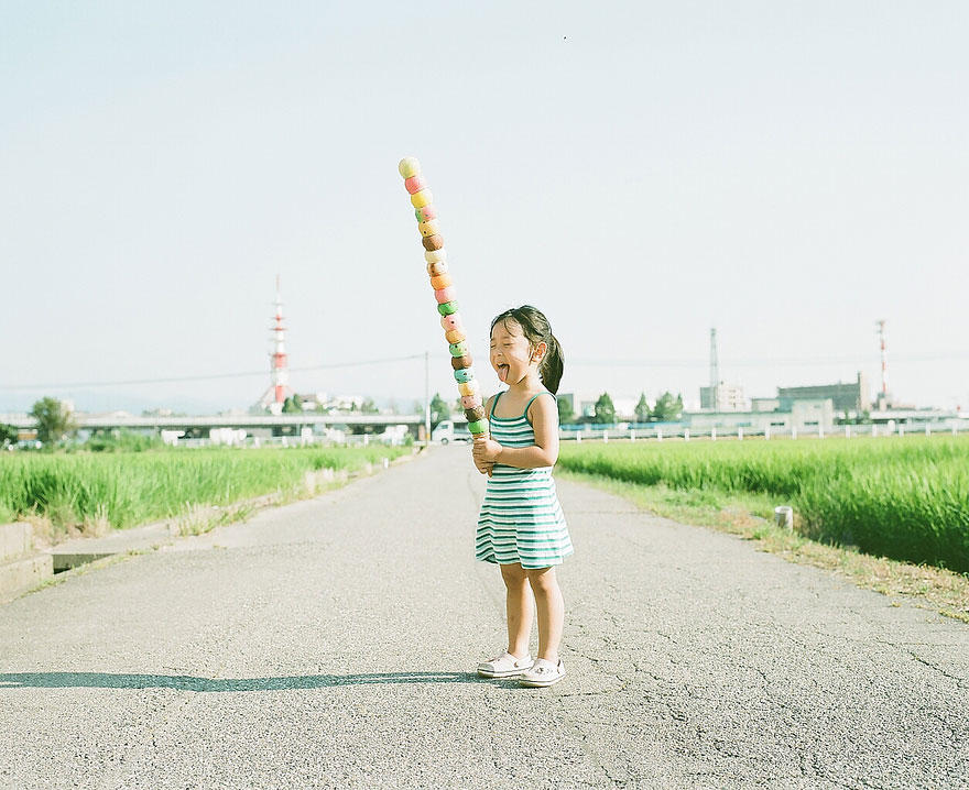 Необычный фотоальбом 4-летней японки