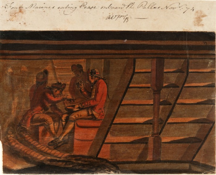 Чем питались моряки в XVIII веке