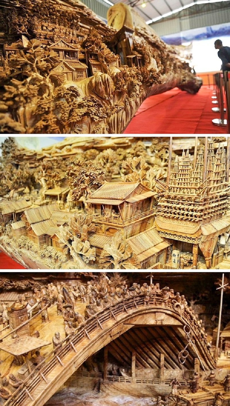 Невероятно реалистичные скульптуры из дерева