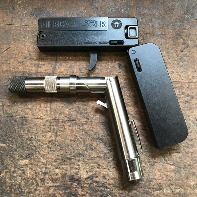 Карманный пистолет для самообороны LifeCard