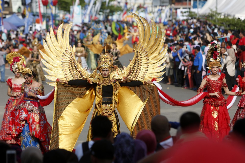 Международный фестиваль культуры на острове Батам в Индонезии