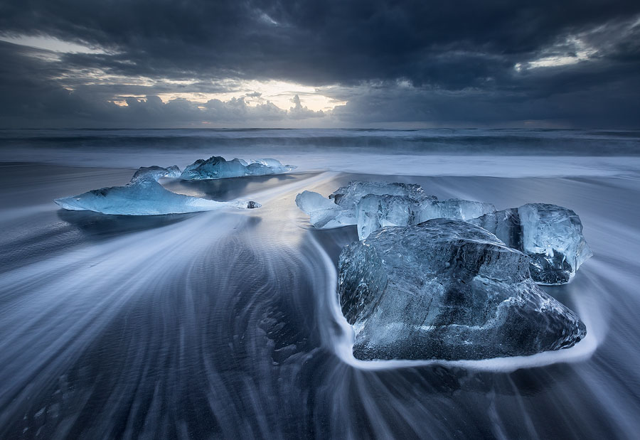 Красоты зимней Исландии на снимках Эреза Марома